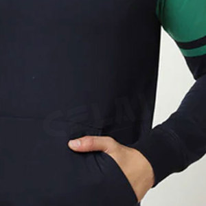 Sudadera polar de algodón suave para hombre, ropa para parte superior masculina, con cuello redondo, venta al por mayor - Product Image 6