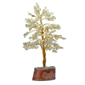 <b>Top</b> Exporter Dealer Green Aventurine Golden Wire 300 Chips <b>crystal</b> Tree - Product Image 1