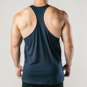 Wholesale Custom Polyester <b>Mens</b> Gym Tank Top Fitness Sports <b>Singlets</b> Bodybuilding Style Summer Training Clothing Print - Product Image 4
