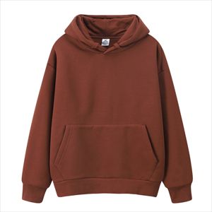 Pull polaire en coton pour hommes, surdimensionné, décontracté, décontracté, à capuche, sweat-shirt - Product Image 1
