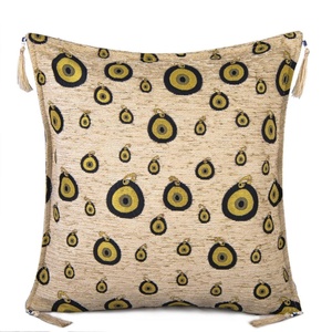 Evil Eye Nazar Designed Turkish <b>Cushion</b> <b>Cover</b> - Product Image 1
