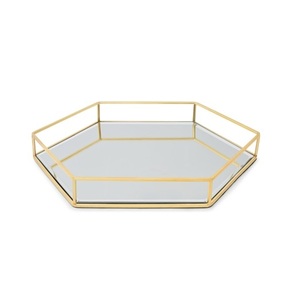 Oval Shape <b>Mirror</b> Serving <b>Tray</b> Customized Size Wholesale Handmade Serving Dish High Quality Wholesale Luxury Serving Platter - Product Image 4