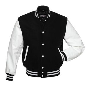 Chaqueta Varsity Gruesa, Cálida, Impermeable, Resistente al Viento y Ecológica, Elegante y Cómoda para Salidas Casuales y Estilo Deportivo - Product Image 1