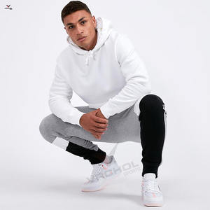 Chándal de invierno de poliéster ajustado para hombre, trajes de jogging con estampado Digital personalizado con patrón sólido, cremallera lisa, venta al por mayor - Product Image 1