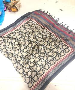 Nouveau Indien Femmes Banarasi Coton Soie Dupatta Dames Top Foulards Fantaisie Dernière Conception À La Mode En Gros Alphanumero Vêtements - Product Image 6