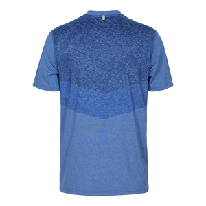 Nouveau design à manches courtes col rond sport musculaire hommes Fit hommes t-shirts de course - Product Image 3