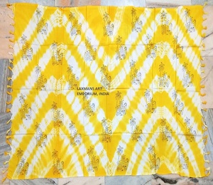 ผ้าโสร่งชายหาดพิมพ์ลายมัดย้อมผ้าโสร่งหลากสีสำหรับฤดูร้อนเป็นผ้าพันคอ - Product Image 1