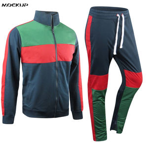 Men 100% Polyester Multi Color Zipper Tracksuit SoccerTracksuits Best <b>Light</b> Weight Unique Design <b>Cheap</b> Low Price - Product Image 6