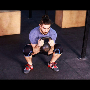 High Quality XL <b>Knee</b> Sleeve <b>Support</b> and <b>Compression</b> 5mm or 7mm Neoprene for Powerlifting Custom Logo for Weightlifters - Product Image 4