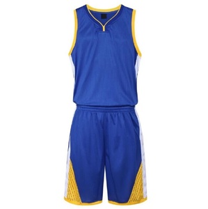 Uniformes de basketball unisexes personnalisés en gros, impression par sublimation, respirants, 100% polyester, séchage rapide, antibactériens - Product Image 3