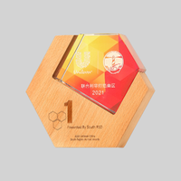 Pujiang — coffret en bois à graver, cérémonie de remise en gros, décoration personnalisée pour cadeau d'entreprise, plaque en bois