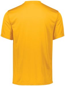 T-shirts de modèle INS d'été confortables à la mode T-shirt à col rond en jersey tissé respirant anti-boulochage avec impression numérique solide - Product Image 3