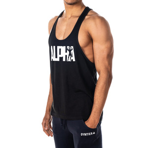 Best <b>Stringer</b> <b>Vest</b> with High Quality Printing for Gym Sports Custom Sizing and Designing Y Back Singlet for <b>Mens</b> Workout Running - Product Image 5