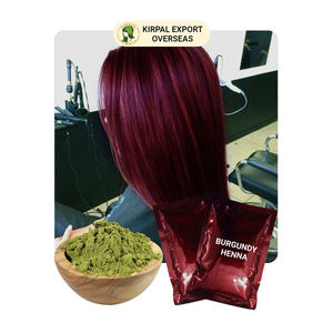 Poudre de henné verdâtre brun de haute qualité pour la couleur des cheveux Triple raffiné 100% couverture cheveux gris longue durée OEM marque privée - Product Image 5