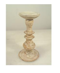 Bougeoir de pilier de table en bois blanc de décoration de Noël de la meilleure qualité - Product Image 6