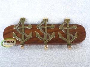 Superiorคุณภาพที่ไม่ซ้ำกัน/HandmadeแขวนทองเหลืองAnchor Design - Product Image 2