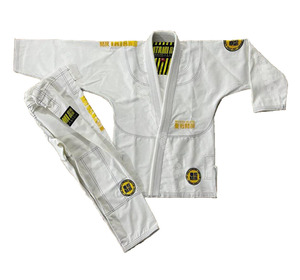 Producto Popular: Kimono de Jiu-Jitsu Brasileño (BJJ) Hecho a Medida con Tela 100% Algodón, Duradera y Transpirable, Diseño Personalizado para Adultos Unisex - Product Image 1