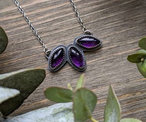 925 colgante de plata esterlina sólida amatista Natural piedra preciosa joyería fina collar OEM ODM venta al por mayor bisel colgantes encantos - Product Image 1