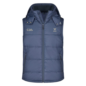 Style décontracté long hiver gilet matelassé bouffant gilet fermeture éclair coupe-vent imperméable noir 100% polyester rempli grande taille - Product Image 1