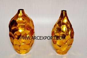 Jarrón de Metal chapado en oro de lujo, maceta para decoración de mesa de gran venta, jarrón maceta y para el hogar, artículo de regalo para bodas y eventos - Product Image 5
