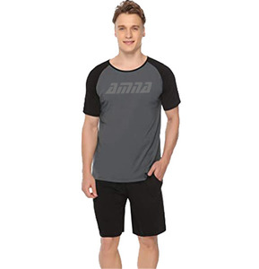 Conjuntos de verano para hombre de alta calidad, camisetas y pantalones cortos de color personalizados a la venta - Product Image 6