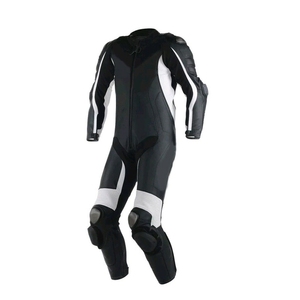 ชุดมอเตอร์ไซค์หนังสั่งทำขายส่ง พิมพ์โลโก้ตามสั่ง ทนไฟ กันลม ไซส์ใหญ่ ชุดกีฬา บริการ OEM - Product Image 6