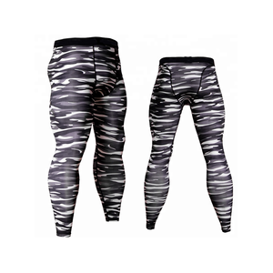 Nueva llegada de moda de compresión larga trajes deportivos patrón a cuadros con cierre de cordón - Product Image 4