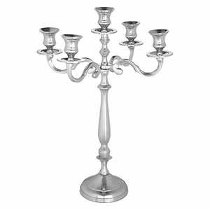 Los mejores candelabros de metal de aluminio y latón 5 brazos/3 brazos soporte de vela decoración de boda de la India - Product Image 5