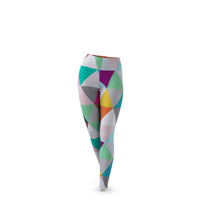 Leggings de sport et de Yoga imprimés par Sublimation pour femmes, séchage rapide, sans couture, logo personnalisé, - Product Image 6
