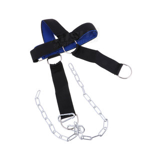 Venta al por mayor 2022 arnés de cabeza cuello gimnasio entrenador levantamiento de pesas culturismo barra entrenamiento cuello ajustable elevación arnés de cabeza - Product Image 5