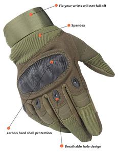 Vente en gros de gants tactiques d'extérieur à écran tactile, durables et résistants, gants tactiques à jointure dure avec Logo personnalisé - Product Image 5