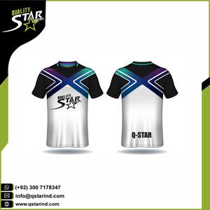 Camiseta de diseño personalizado para hombre, diseños de logotipo, tela suave de LICRA de poliéster 100% para camisetas deportivas - Product Image 3