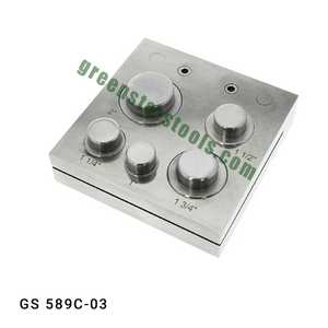 GS 589C-03 Jeu de 4 fraises à disques carrées pour le travail de l'acier et du bois dans les outils et équipements de bijouterie - Product Image 1