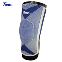 Genouillères de protection professionnelles TSPORT épaisses avec logo personnalisé pour adultes, en nylon/élasthanne/TPE