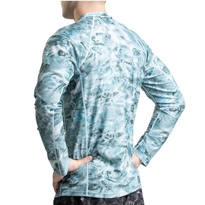 เสื้อป้องกันผื่นคันสำหรับผู้ใหญ่คอกลมมีตราสินค้าเฉพาะสำหรับผู้ชาย - Product Image 4