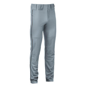 En gros À La Mode Personnalisé Hommes pantalons de baseball Sublimé 100% Polyester Gris Pantalons de Baseball jeunesse - Product Image 3