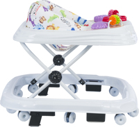 Meilleure vente Poussette légère pour bébé 360 Roues rotatives Nouveau design Smart Table Toy Toddler Activity Carrier Iron Frame Tray CE