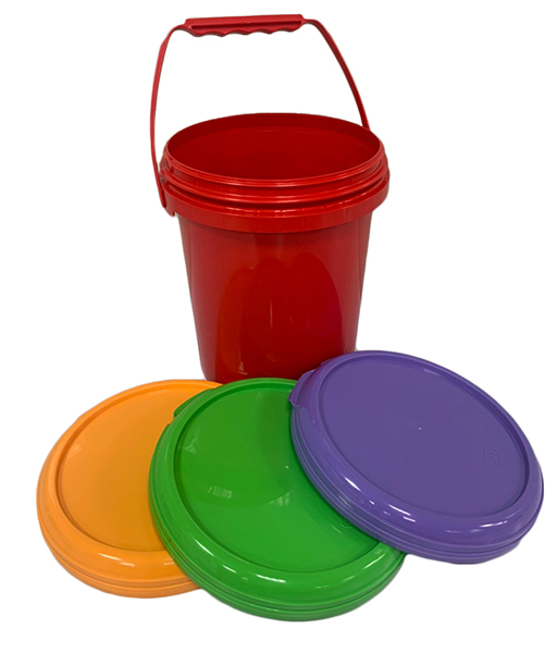 1 л круглый пластиковый контейнер для пищевых продуктов