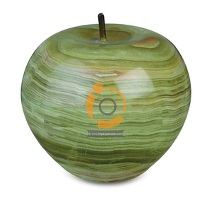 2024 làm cho của riêng bạn mới nhất nóng bán tinh tế đánh bóng Apple Onyx điêu khắc chạm khắc thủ công mỹ nghệ quà tặng thiết kế hiện đại impex - Product Image 3