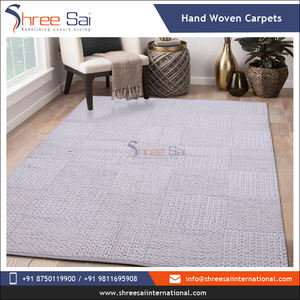 Tapis en laine et coton brodés à la main de style moderne qualité exceptionnelle avec motif abstrait sortie d'usine approvisionnement en vrac - Product Image 5