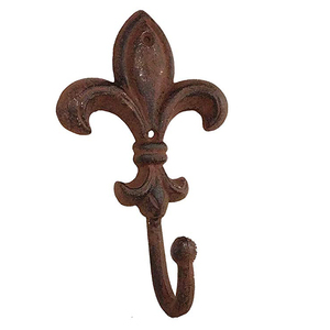 Cast Iron Black Heart Shape <b>Wall</b> <b>Hook</b> - Product Image 5