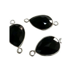 Bisel de plata esterlina personalizado al mejor precio, conectores de piedras preciosas, hallazgos de joyería al por mayor, componentes, fabricación de abalorios de estilo de cuentas - Product Image 1