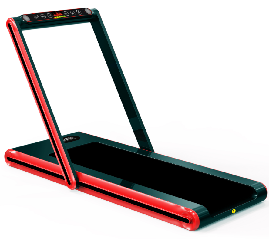 Складная беговая дорожка EQi, оборудование для бега и фитнеса, тренажер для кардио-тренировок, коврик для ходьбы 2 в 1, компактные беговые дорожки
