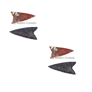 ซื้อออนไลน์ Agate V รูปร่าง Arrowheads - Product Image 1