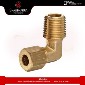 Raccord de tuyau coudé en laiton 90 personnalisé de l'Inde filetage NPT différentes tailles 10mm 12mm 14mm 30mm 50mm techniques de coulée - Product Image 2