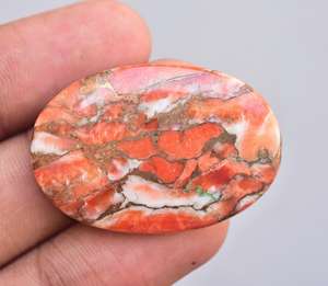 1 Cabochon de couleurs turquoises, ornements en cuivre, en forme de cœur, éponge de pierre précieuse, vente en gros - Product Image 6