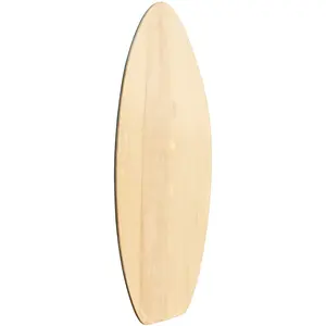 NEH Wooden Skimboards With Colored EVA Grip Pad Lightweight Skim Board For Beach Kids And Adults With Foam Traction