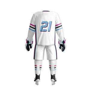 Uniforme de Hockey sur glace par Sublimation, prix réglable, uniforme de Hockey sur glace Standard de haute qualité personnalisé pour femmes - Product Image 3