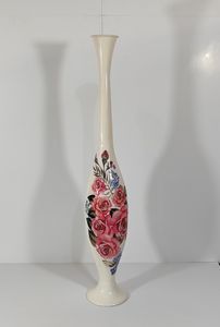 Jarrón de Piso Decorativo de Metal Esmaltado de Primera Calidad, Moderno, Elegante y de Gran Venta, Jarrón Decorativo para Bodas, Jarrones de Piso Grandes y Coloridos - Product Image 6