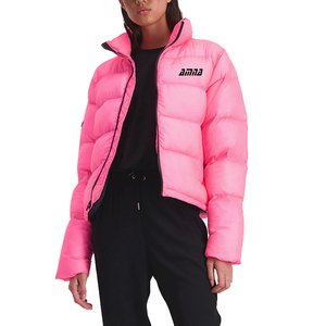 New Casual Wear Women Puffer Jackets With Full Sleeve Long Collar Cotton Filled Jackets - Product Image 6